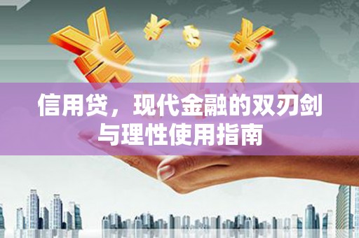 利辛信用贷，现代金融的双刃剑与理性使用指南