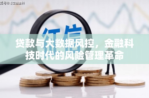 利辛贷款与大数据风控，金融科技时代的风险管理革命