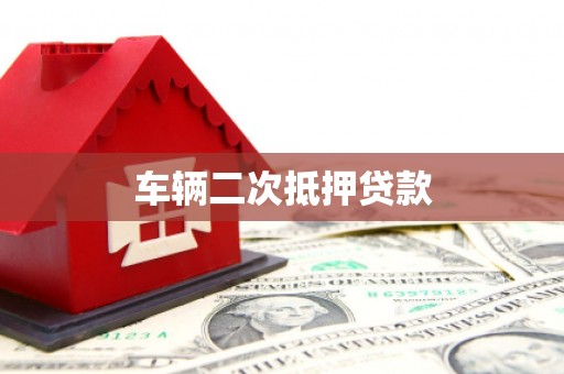 利辛车辆二次抵押贷款