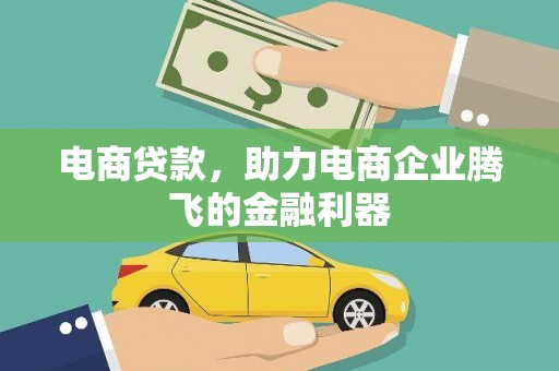 利辛电商贷款，助力电商企业腾飞的金融利器