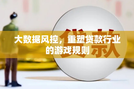 利辛大数据风控，重塑贷款行业的游戏规则