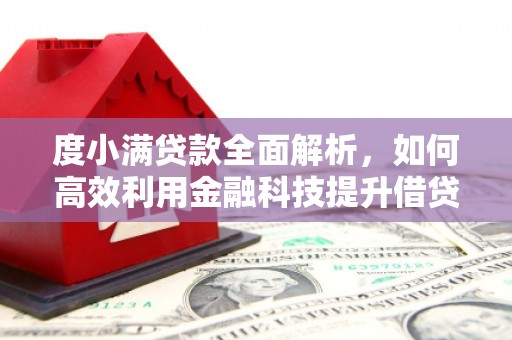 利辛度小满贷款全面解析，如何高效利用金融科技提升借贷体验