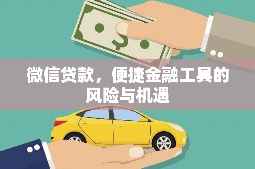 利辛微信贷款，便捷金融工具的风险与机遇