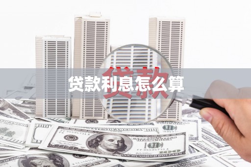 利辛贷款利息怎么算