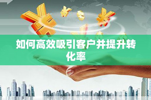 利辛如何高效吸引客户并提升转化率