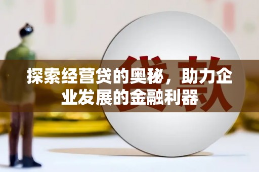 利辛探索经营贷的奥秘，助力企业发展的金融利器