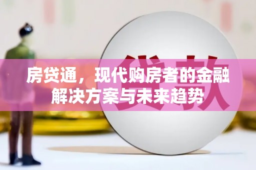 利辛房贷通，现代购房者的金融解决方案与未来趋势
