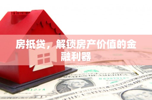 利辛房抵贷，解锁房产价值的金融利器