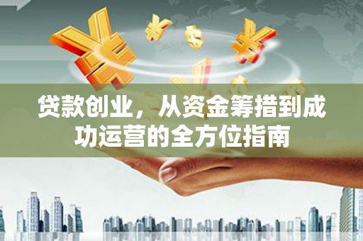 利辛贷款创业，从资金筹措到成功运营的全方位指南