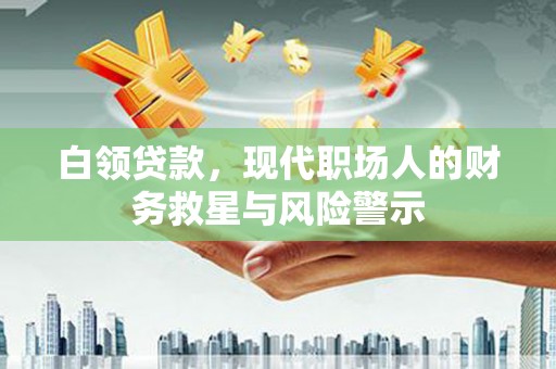 利辛白领贷款，现代职场人的财务救星与风险警示