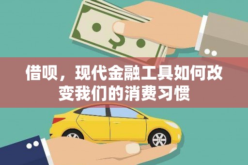 利辛借呗，现代金融工具如何改变我们的消费习惯