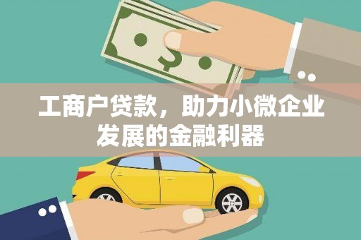 利辛工商户贷款，助力小微企业发展的金融利器