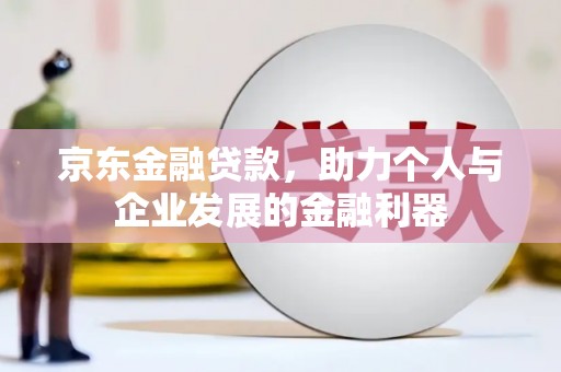 利辛京东金融贷款，助力个人与企业发展的金融利器