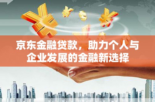 利辛京东金融贷款，助力个人与企业发展的金融新选择