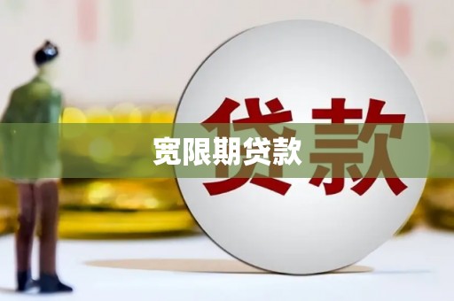 利辛宽限期贷款