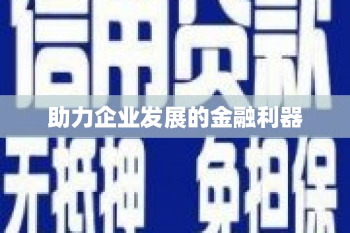 利辛助力企业发展的金融利器