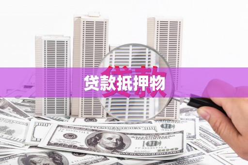 利辛贷款抵押物