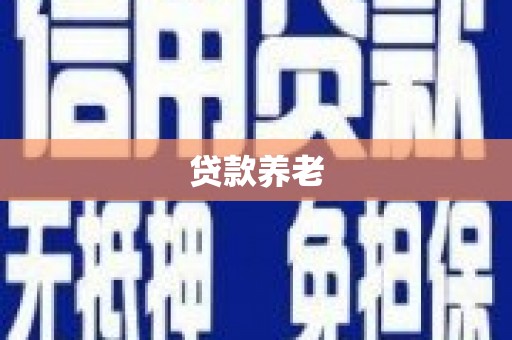 利辛贷款养老