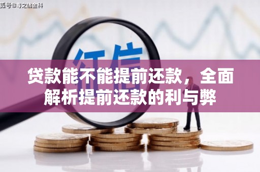 利辛贷款能不能提前还款，全面解析提前还款的利与弊