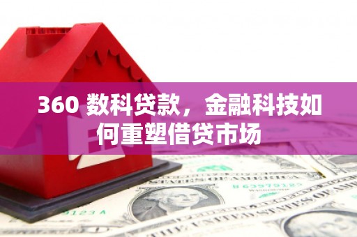 利辛360 数科贷款，金融科技如何重塑借贷市场