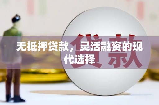 利辛无抵押贷款，灵活融资的现代选择