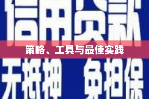 利辛策略、工具与最佳实践