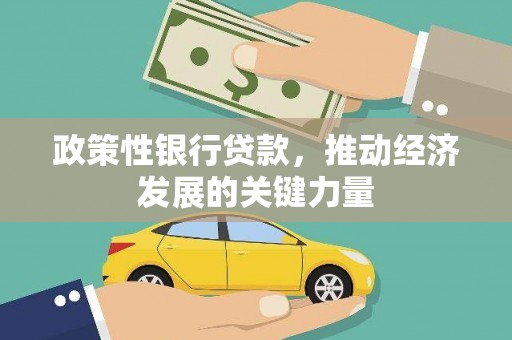 利辛政策性银行贷款，推动经济发展的关键力量