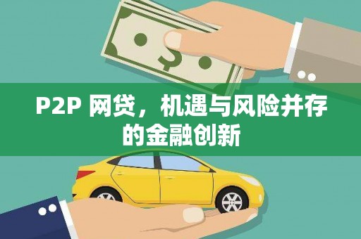 利辛P2P 网贷，机遇与风险并存的金融创新