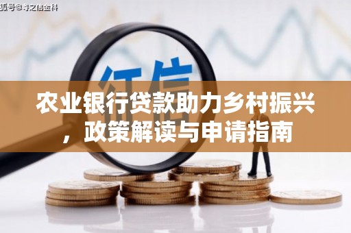 利辛农业银行贷款助力乡村振兴，政策解读与申请指南