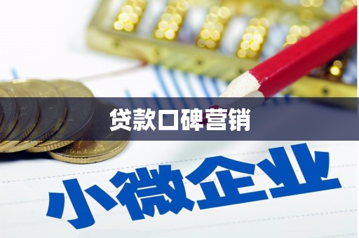 利辛贷款口碑营销