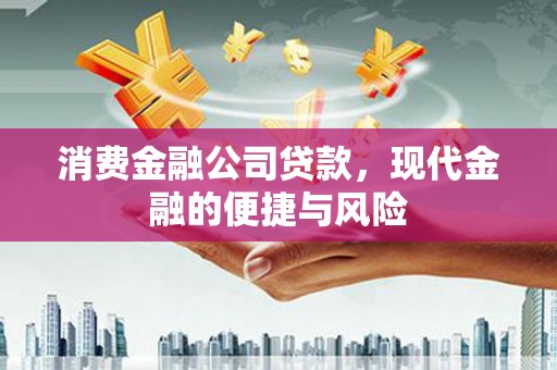 利辛消费金融公司贷款，现代金融的便捷与风险