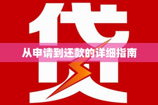 利辛从申请到还款的详细指南