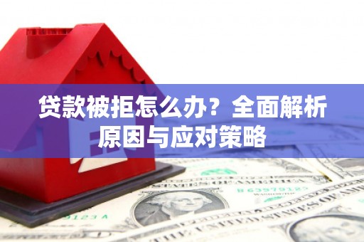 利辛贷款被拒怎么办？全面解析原因与应对策略