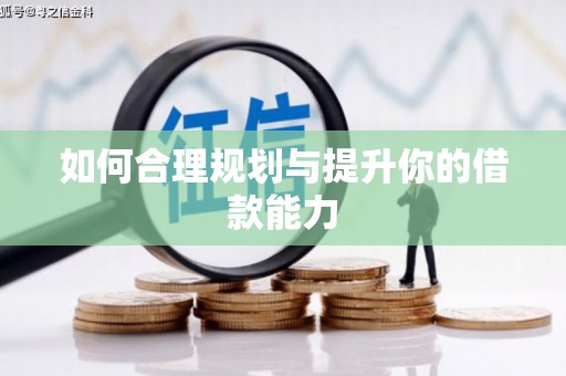 利辛如何合理规划与提升你的借款能力