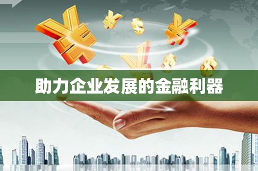 利辛助力企业发展的金融利器