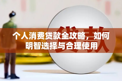 利辛个人消费贷款全攻略，如何明智选择与合理使用