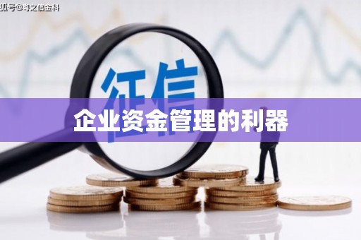 利辛企业资金管理的利器