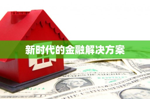 利辛新时代的金融解决方案