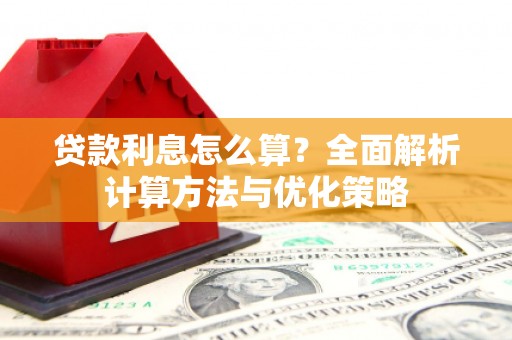 利辛贷款利息怎么算？全面解析计算方法与优化策略