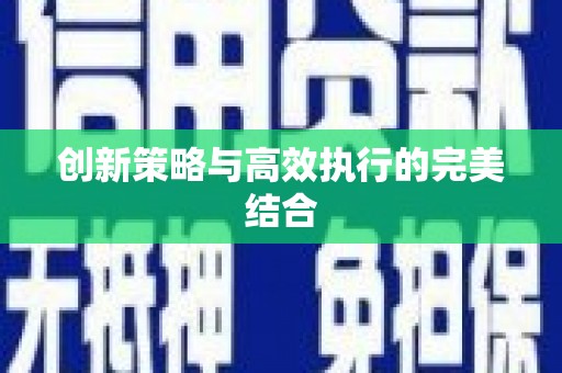 利辛创新策略与高效执行的完美结合